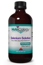 Nutricologie Solution de sélénium - Sélénium bien absorbé liquide, sélénite de sodium pur, support thyroïdien, antioxydants, supplément de 100 mcg, hypoallergénique - 8 Fl Oz