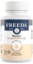 FREEDA Biotin 10.000 mcg – Kosher Hair, Skin & Nails Supplement – High-Potency B7 für Haarwachstum & Strong Nails – Vegan Tablets mit D-Biotin – 100 Tiny Tablet
