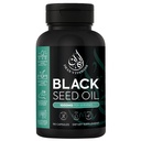 Halal natürliche schwarze Samen Öl Kapseln 1000mg kalt gepresst, Vegan, Non-GMO Nigella Sativa Kapseln, Glutenfreie Pillen | 90 Count, 1000mg PS
