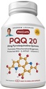 ANDREW LESSMAN PQQ 20mg - 240 Capsules - 20mg Pyrroloquinoline Quinone, composé de protection naturelle soutient les organes vitaux, le cœur, le cerveau, le foie, le système immunitaire. Biogenèse mitochondriale, aucun additif