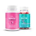 BeLive Femmes Favoris Inositol+Biotin pour une peau et des ongles plus sains et la santé hormonale