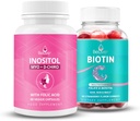 BeLive Womens Favorite Inositol+Biotin für gesündere Haare Haut und Nägel und Hormonelle Gesundheit