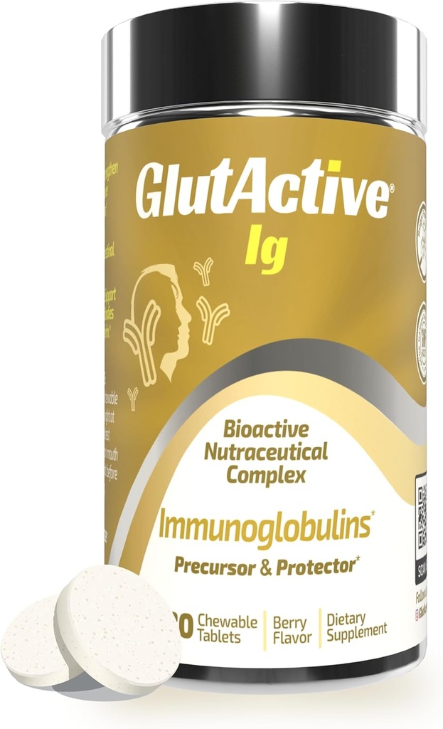 IG-Gold 750mg | Colostrum | Gesunde Immunfunktion, Schutz, Regenerat & Stärke, Schlafhilfe, Gut Wiederherstellung | Melatonin + Vitamin D + Resveratrol + Cystein, Elderberry (Sauco). (30ct)