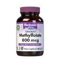 BlueBonnet Nutrition CellularMéthylfolate actif 800 mcg – formulé avec Quatrefolic – pour la santé de l'énergie, de l'humeur et prénatale – Vegan, sans gluten, sans OGM et casher – 60 capsules – 60 portions