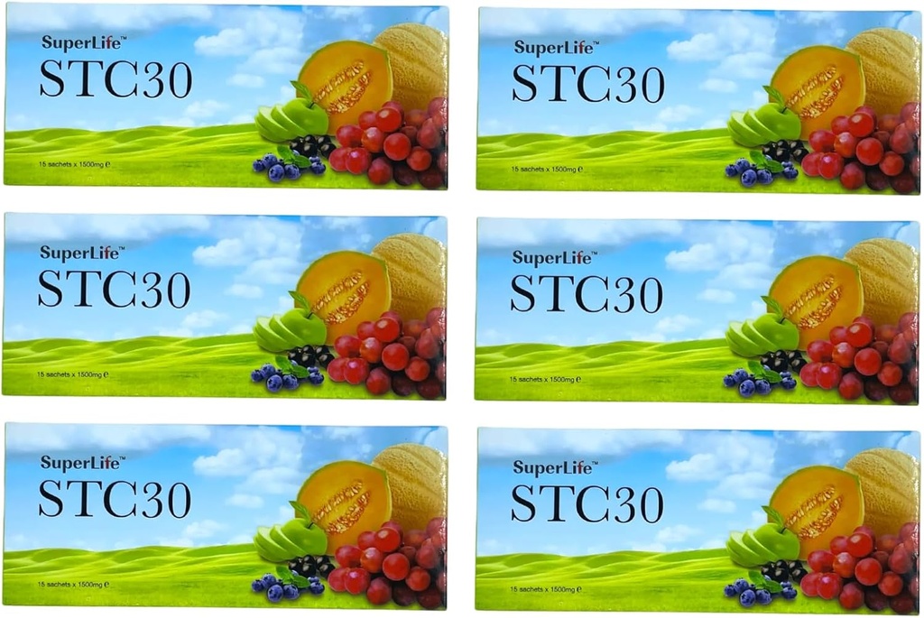 Generisches Coffeelover1111 Superlife STC30 STC 30 Superlifeworld Stem Cell Supplement 15 Sachets Jede (6 Box)