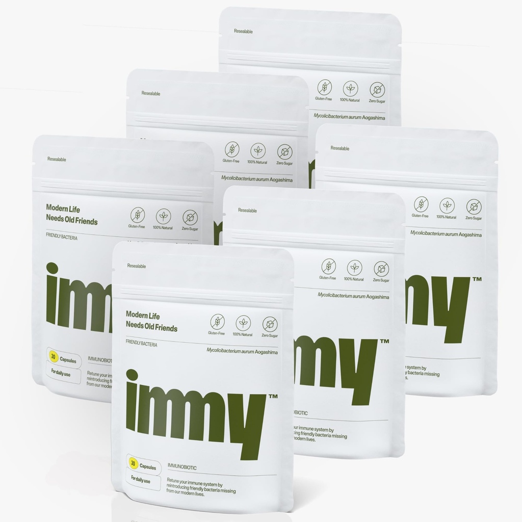 IMMY Immune Supplement for Mood Support and Gut Health, 180 ct. - Supports Joint Relief, Focus & Mood Support, Natural Calming Aid