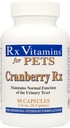 Rx Vitamins Cranberry Pillen für Hunde - Cat Urinary Tract Medicine Support - UTI Behandlung für Haustiere - Hunde- und Katzenurgiehilfe - 90 Cap.