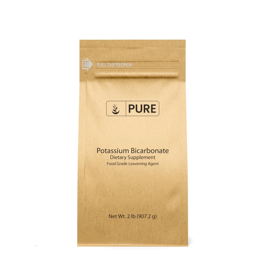 Pure Original Zutaten Kaliumbicarbonat (2 lb) Natürlich, Lebensmittel sicher, Elektrolyt, Leavening