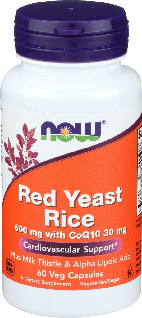 Jetzt Lebensmittel Red Yeast Rice600 Wcoq10 60v, 60 CT