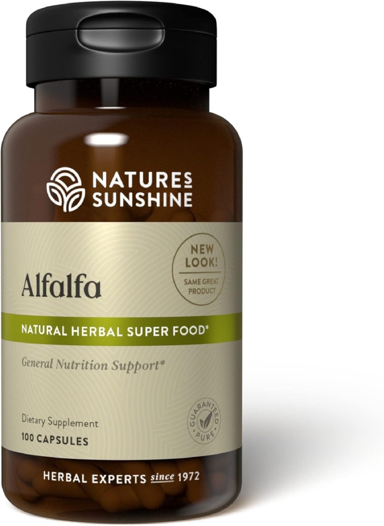 Natur Sonnenschein Alfalfa, 100 Kapseln