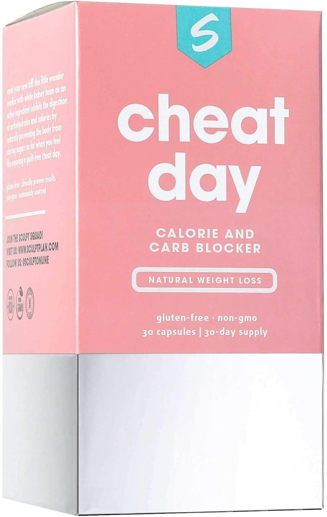 Cheat Day Calorie & Carb Blocker, 30 Zähler (1-Monats-Versorgung)