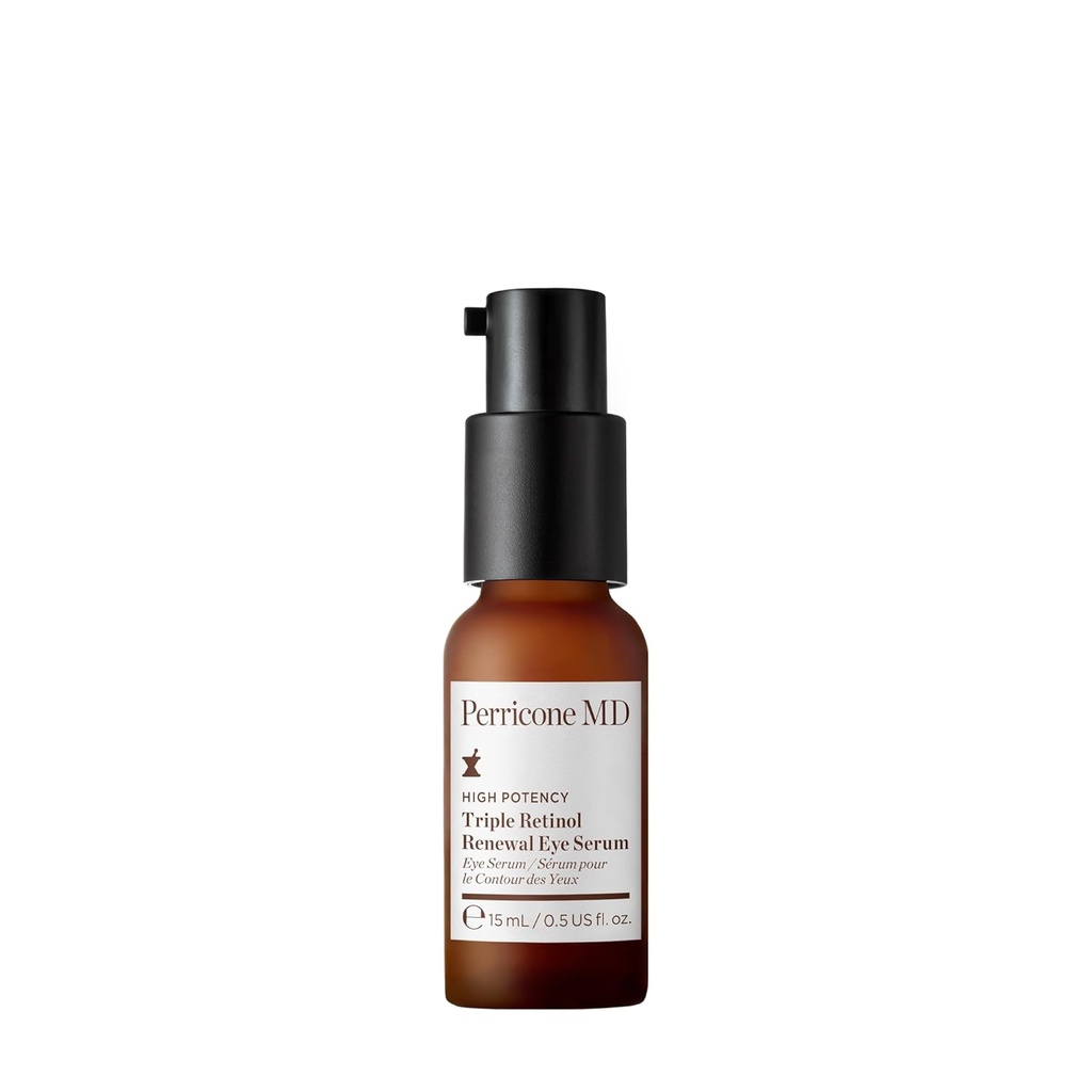 Sérum oculaire de renouvellement triple rétinol à haute puissance Perricone MD, 0,5 fl. oz.
