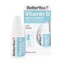 BetterYou D400 Vaporisateur oral de vitamine D pour nourrissons - Solution pratique pour les comprimés - spécialement conçue pour les enfants de moins de 3 ans - Formulation simple et pure - Vital pour le développement des enfants - 0,5 oz