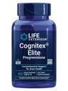 Life Extension Cognitex® Elite Pregnenolone, Salbei, Blueberry, ashwagandha, Phosphatidylserine, Advanced Formula, Attention, Focus, Memory, Gluten-Free, Non-GMO, Vegetarian, 60 Tablets