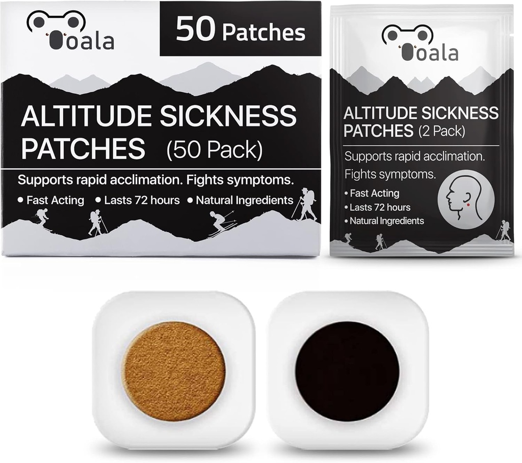 Altitude Patches de prévention de la maladie Soutient l'accélération rapide, stimule l'apport d'oxygène, combat les symptômes