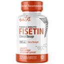 Nature's Fusions Nutri Fisetin 500mg 32 Count - Klinische Dosierung - Fisetin-Ergänzungen - Leistungsstarker Senolytischer Aktivator, Antioxidant, & Gehirnunterstützung - natürliche Polyphenole - 32 Count