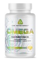 Noyaux nutritionnels Omega Haute Pureté Huile de poisson EPA & DHA EPA 1300mg Omega-3s.