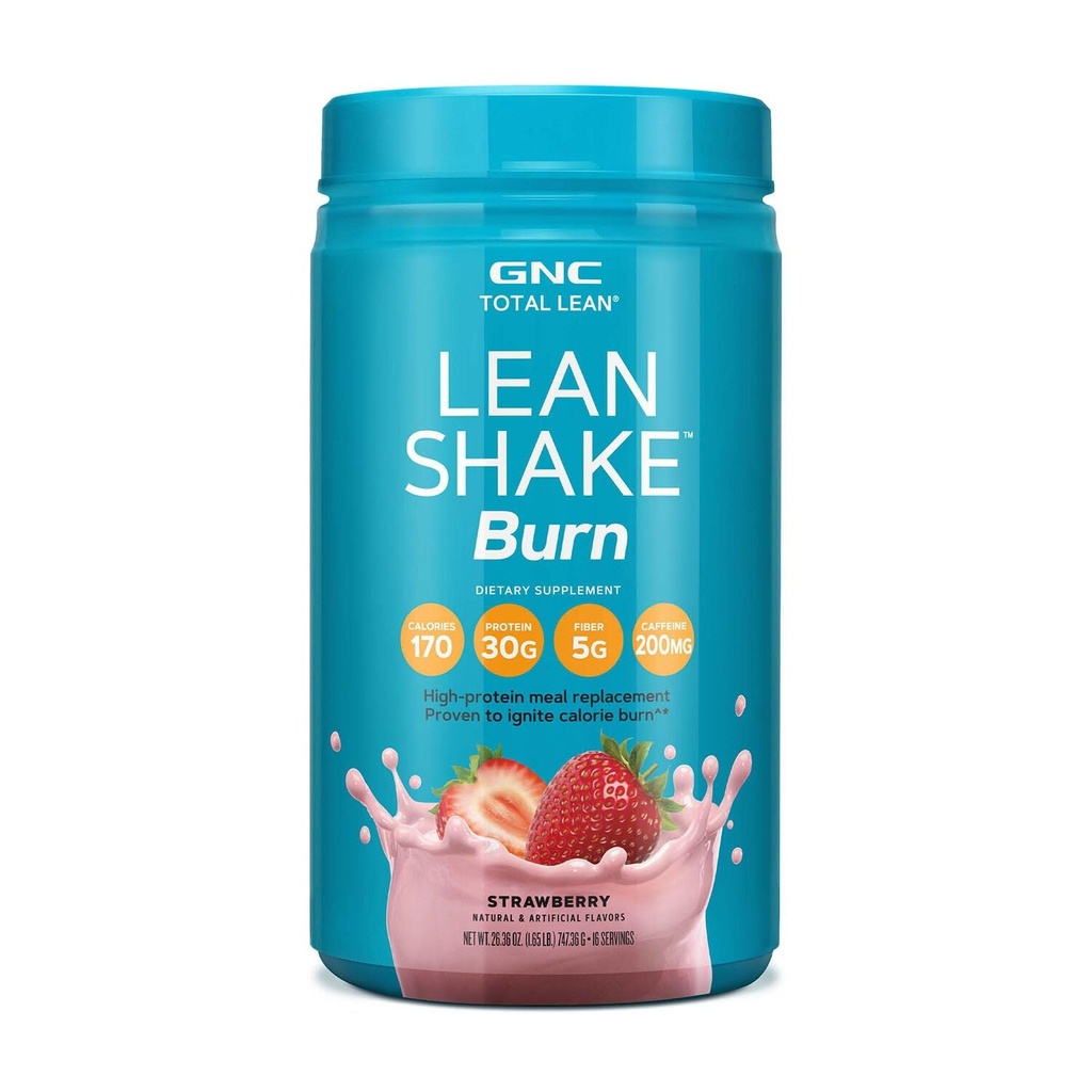 GNC Gesamte Lean Shake Burn - Erdbeere (16 Servierungen)