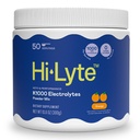 Hi-Lyte K1000 Mélange de poudre d'électrolytes Orange Keto & Performance, 50 portions