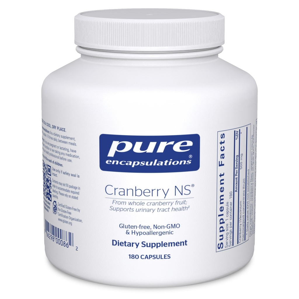 Encapsulations pures Cranberry NS-180 Capsules