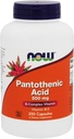 Jetzt Lebensmittel Pantothensäure, 250 caps / 500 mg (Pack von 2)