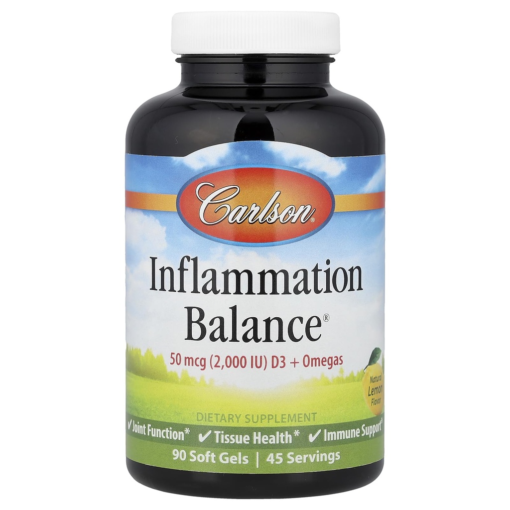 Carlson Labs Entzündung Balance Multi Nährstoffe, 90 Softgels