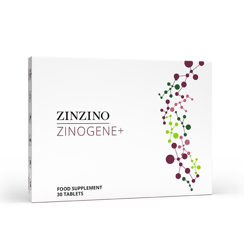 Zinzino ZinoGene+ - Deep Cleanse Supplement with Fucoidans, Polyphenols, Vitamin C & Zinc - Supports Revitalized Health - 30 Tablets