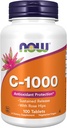 JETZT Nahrungsergänzungsmittel, Vitamin C-1.000 mit Rose Hips, Sustained Release, Antioxidant Protection*, 100 Tabletten