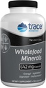 Trace Minerals Wholefood Minerals - Body & Brain Health Support Supplement - Nahrungsergänzungsmittel mit Wildflower Bee Pollen & Atlantic Kelp - Aids Nerve Function & Digestive Health - 180 Kapseln