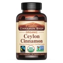 Ceylon Cinnamon Shop Organic Ceylon Cinnamon (100% Zertifiziert) Beilage, 90 Kapseln