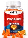 Supplément pygème Gommies 500mg - Vegan Chewables avec extrait d'écorce d'Africain, suppléments à base de plantes pour homme, sans gluten OGM, sans sucre, sans gélatine, 60 Chews Gummy