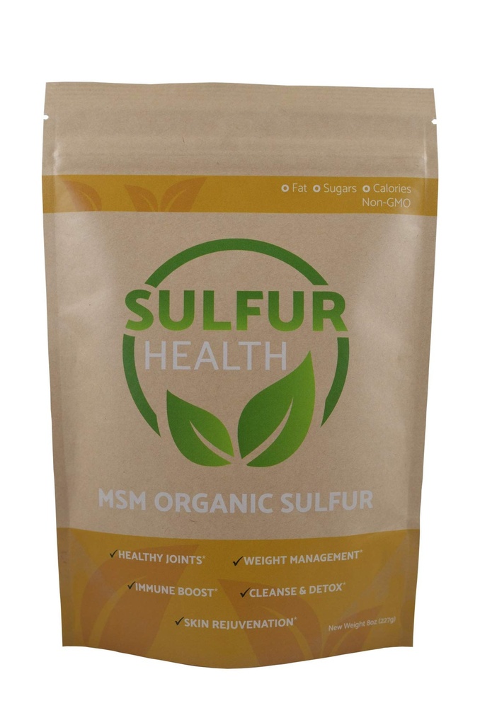 Sulfur biologique MSM - Supplément MSM pur 99,9 % - Testé en laboratoire et certifié (1 livre)