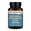 Dr. Mercola Liposomal Hyaluronsäure, 30 Servierungen (30 Kapseln), 100 mg pro Kapsel, Nahrungsergänzungsmittel, fördert Haut Aussehen, Nicht-GVO