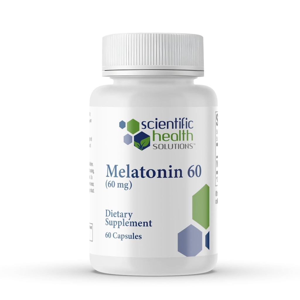 Melatonine 60mg=Dose élevée Melatonine dans des gélules faciles à avaler.