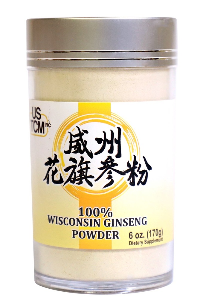 Wisconsin poudre de ginseng américain 120 Mesh (6 oz)