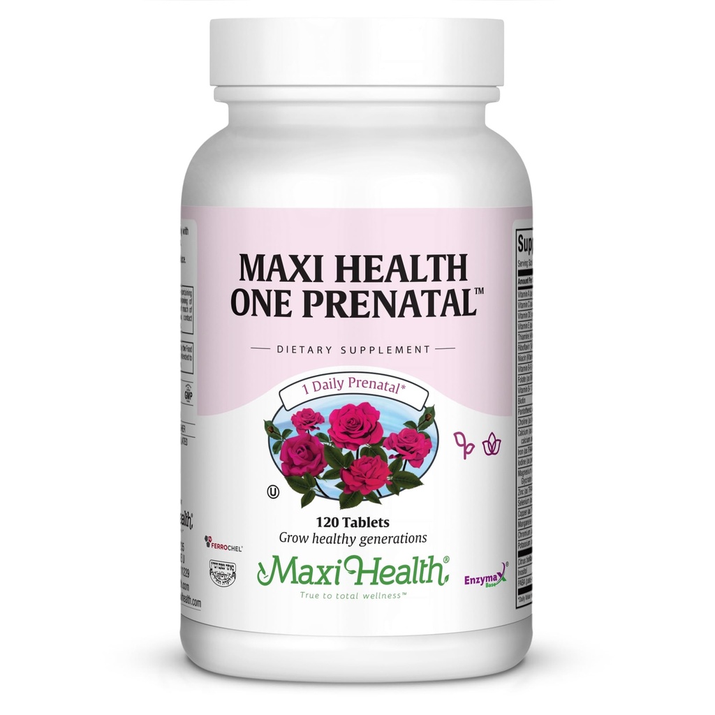 Pränatale Vitamine für Frauen – Eine tägliche pränatale Vitamine mit Eisen, Folat, Choline, Vitamin D3, und essentielle Nährstoffe – Hohe Absorptionsergänzung für Schwangerschaft und Schwangerschaft – 120 Tabletten