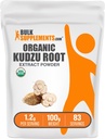 BulkSupplements.com Organic Kudzu Root Extract Powder - Kudzu Root Supplement, Kräuterergänzung - Glutenfrei, 1.2g pro Servierung, 100g (3.5 oz) (Pack von 1)