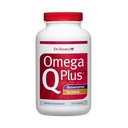 Dr Sinatra Omega Q Plus Resvératrol et Turmeric - Supplément Omega-3 avec CoQ10 Soutien pour un flux sanguin sain et une réponse inflammatoire saine (90 jours)