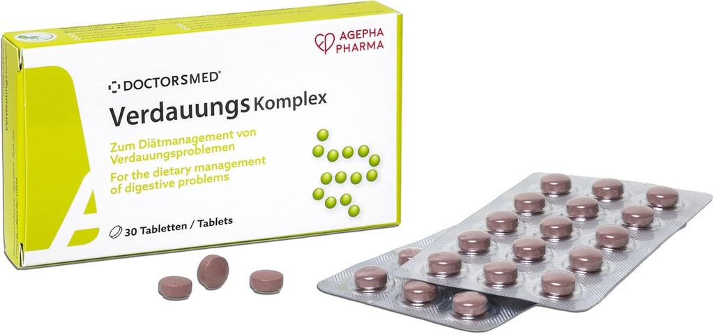 Verdauungsergänzung Tabletten | Natürliche Alternative zu Verdauungsenzym Hilfe gegen Bloating, Verdauungsstörung, Krapfen und Verstopfung | 100% natürliche Inhaltsstoffe | Verdauungshilfe Tabletten