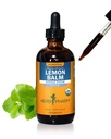 Kräuter Pharm Certified Organic Lemon Balm Liquid Extract für die Berechnung Nervous System Support, Alkoholfreie Glycerite, 4 Unze