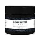 Detroit Grooming Co. Bart Butter für Männer | Erweicht, Diecken & Hydrates mit Safflower Oil & Shea Butter | Schwarz Duft, 4oz