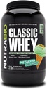 NutraBio Classic Whey Protein Powder- 25G Protein Per Scoop - Full-Spectrum Amino Säureprofil - Keine Füllstoffe, Künstliche Farben, Konservierungsstoffe - (Pistachio Delight, 2 Pfund)