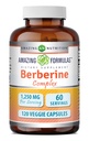 Formules étonnantes Berberine avec complexe d'extrait Bitter Melon & Banaba de 1250 Mg par service