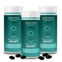 Iwi Life Heart Omega-3, 180 Softgels (90 Servierungen), Vegane pflanzenbasierte Algen Omega-Fettsäuren + EPA, Herzgesundheitsunterstützung Nahrungsergänzung, Krill & Fischöl Alternative, keine Fishy Nachgeschmack