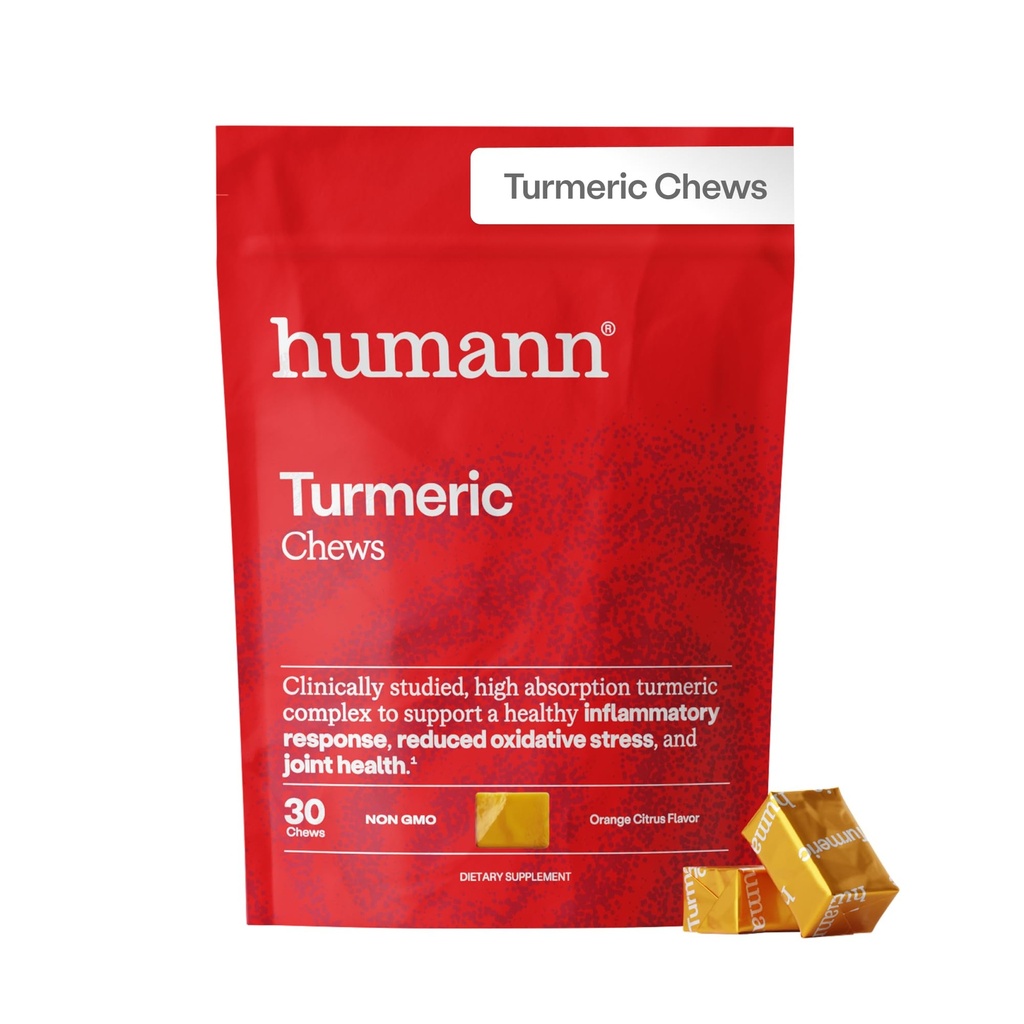 HumanN Kurkuma-Ergänzung – Klinisch untersuchte hohe Absorption Curcumin Complex - Orange Citrus Flavor – von SuperBeets Maker – Joint Health – 30 Count