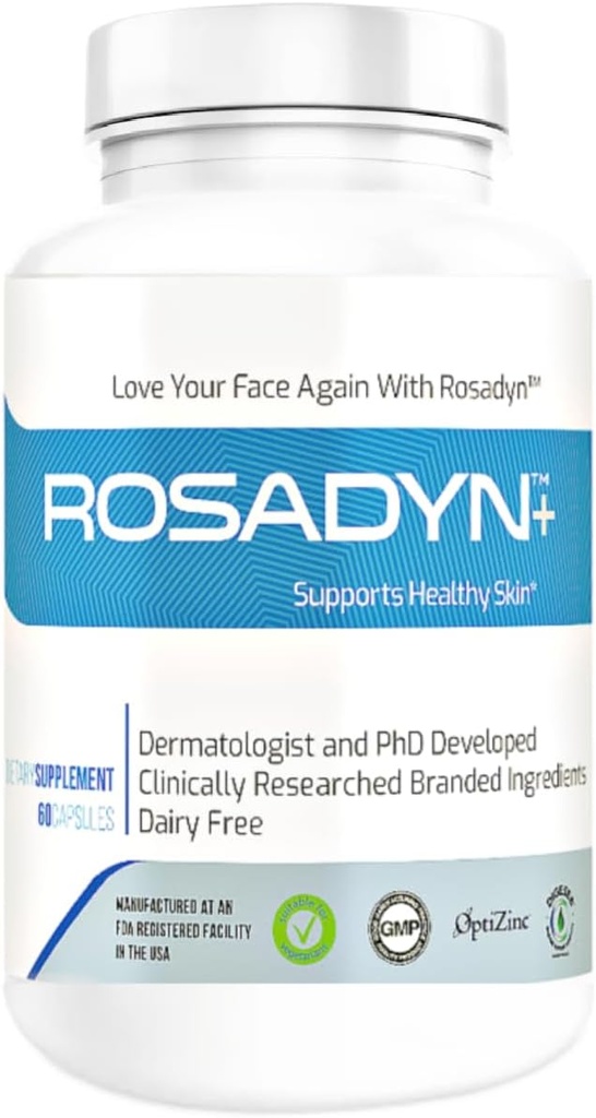 Rosacea Hautpflege Ergänzung für Redness von Gesicht, Auge und Nase | Ziele Die Wurzel Ursache von Symptomen