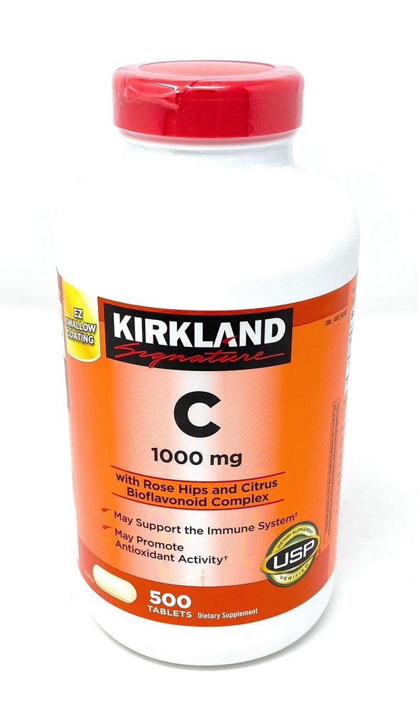 KIRKLAND Signature vitamine C 1000 mg., 500 comprimés