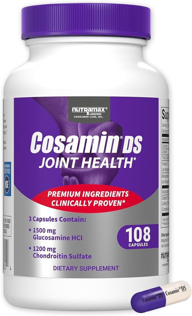 Cosamin DS pour le confort et la mobilité de la santé, 2 comtes