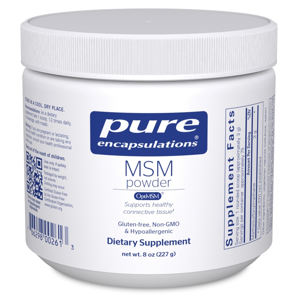 Encapsulations pures Poudre de MSM.