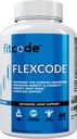 fitcode Flexcode Ultra Premium Joint Support, Glucosamin, Kurkuma, MSM, Chondroitin, Hyaluronsäure, Glutenfrei, für Männer und Frauen (30 Portionen)